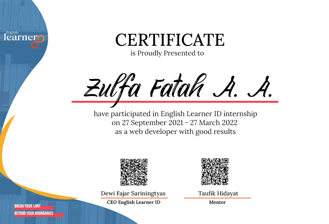 EL certificate